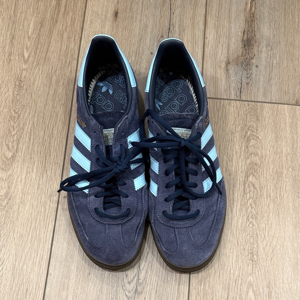 Adidas Dark Blue and Light Blue Sneakers